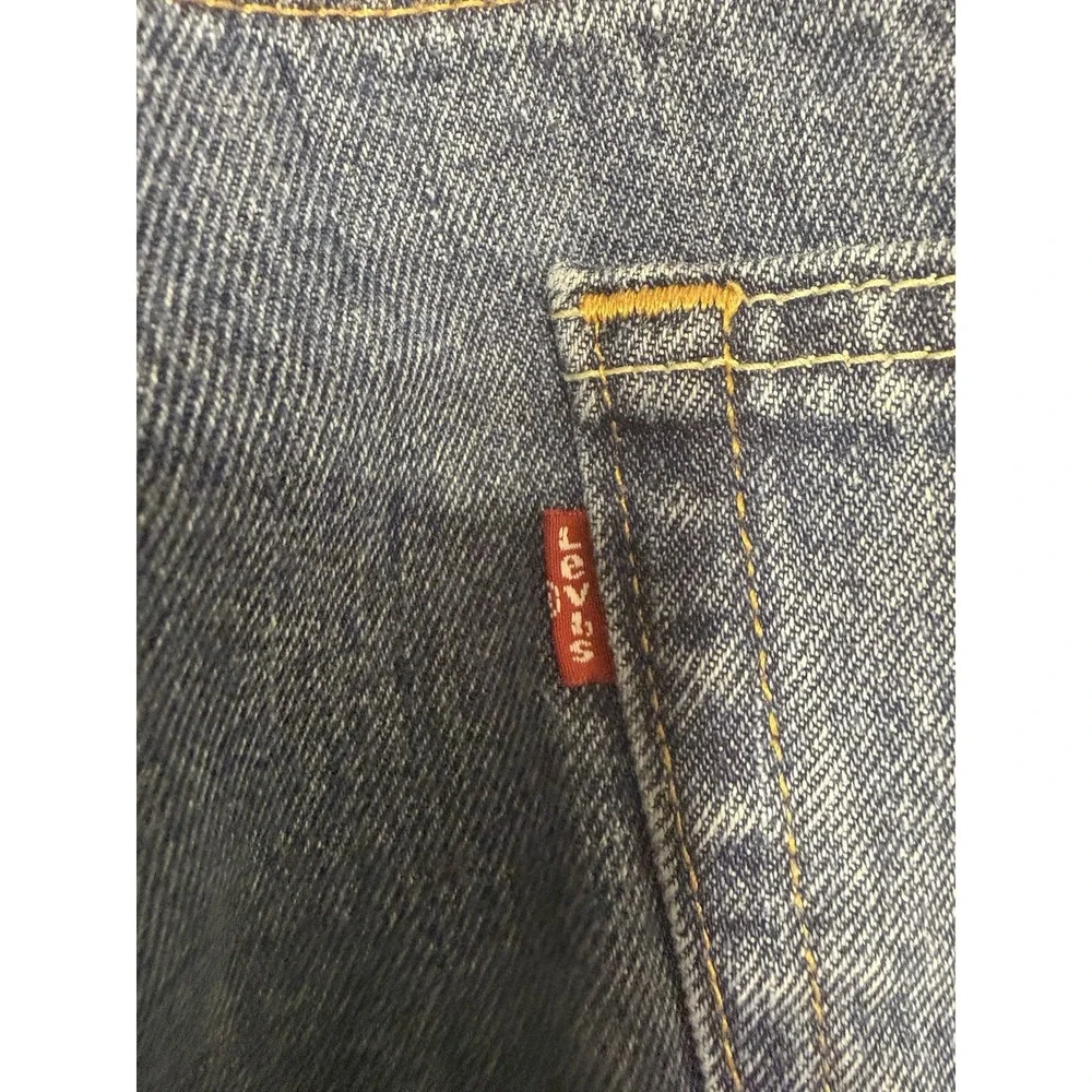 Levi's Men's 505‎ Straight Leg Regular Fit Blue Jeans Size 46 X 32